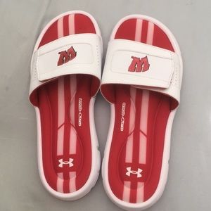Underarmour Wisconsin Badgers slides